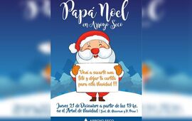 Imagen de Papá Noel en Arroyo Seco