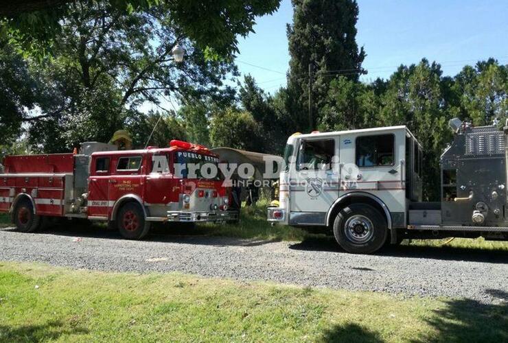 Imagen de Incendio de vivienda con pérdidas totales