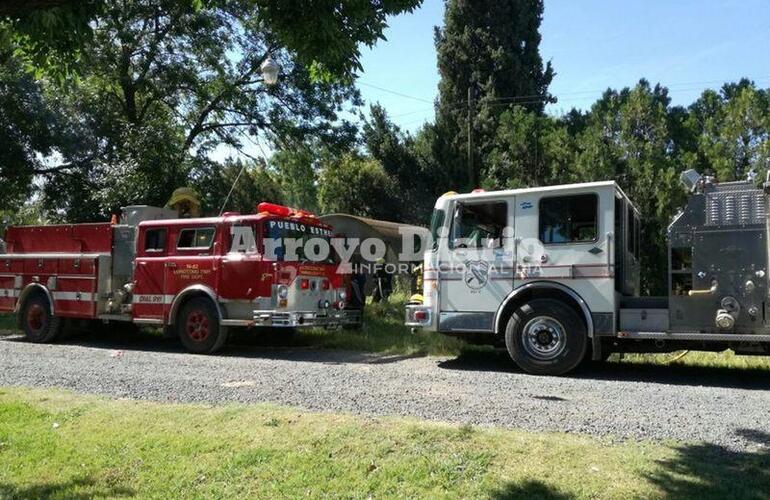 Imagen de Incendio de vivienda con pérdidas totales