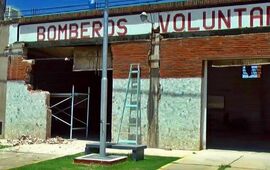 Imagen de Refacciones edilicias en el cuartel de Bomberos Voluntarios