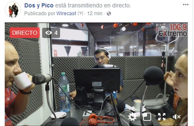 Imagen de Emisión EN VIVO de Dos & Pico por Radio Extremo 106.9