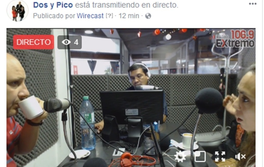 Imagen de Emisión EN VIVO de Dos & Pico por Radio Extremo 106.9
