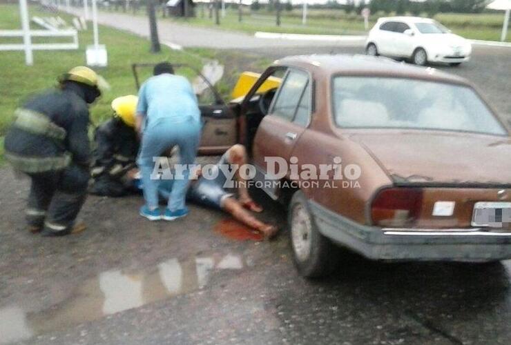 En horas de la mañana. El accidente tuvo lugar cerca de las 6 de este sábado.