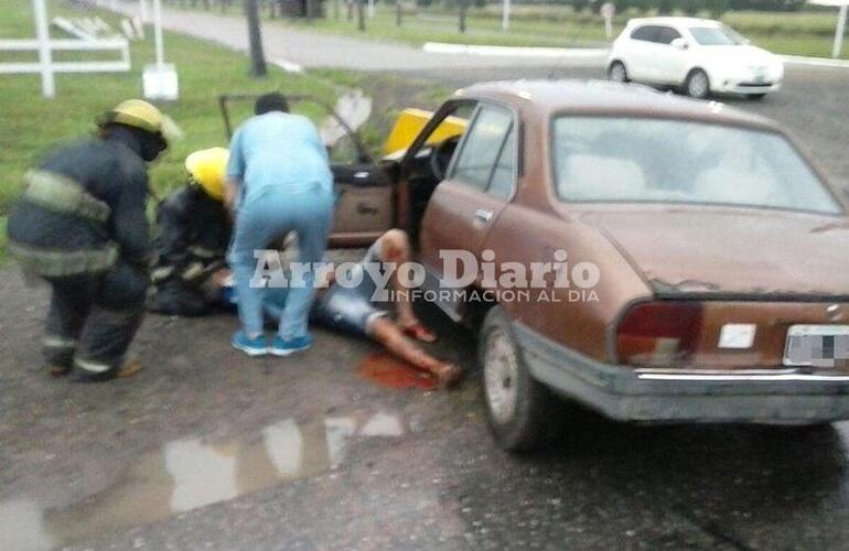 En horas de la mañana. El accidente tuvo lugar cerca de las 6 de este sábado.