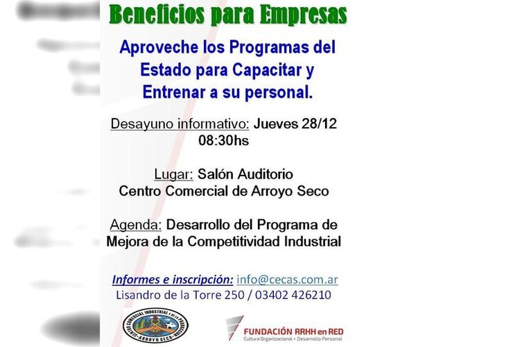 Imagen de El Centro Comercial invita a un Desayuno Informativo