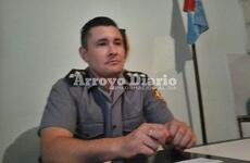 Marcelo Aranda, sub jefe del Comando Radioeléctrico de Arroyo Seco. Foto: Nicolás Trabaina