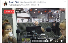 Imagen de Emisión EN VIVO de Dos & Pico por Radio Extremo 106.9