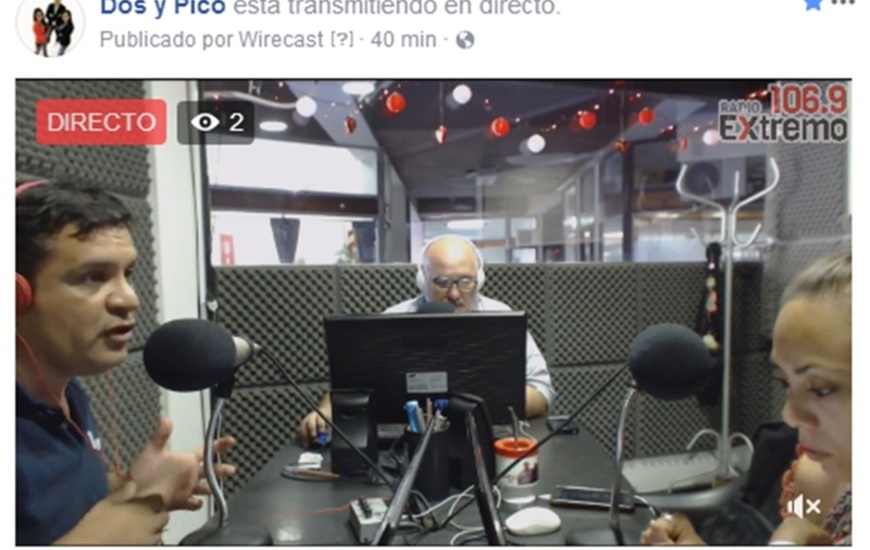 Imagen de Emisi&oacute;n EN VIVO de Dos & Pico por Radio Extremo 106.9