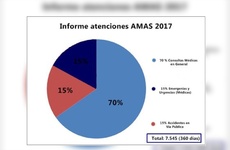 Imagen de Balance 2017: AMAS contabilizó más de 7500 atenciones durante este año