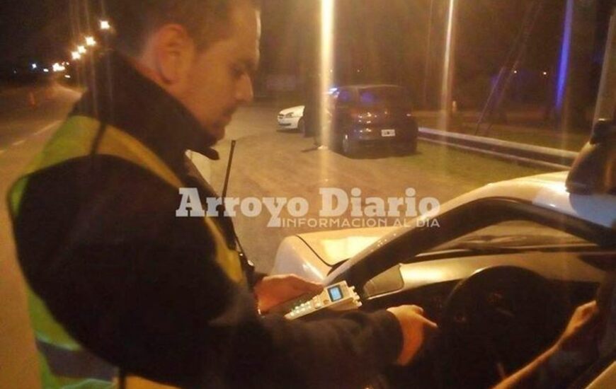 Test x 2. Con esta nueva ordenanza vigente, los controles de alcoholemia y narcolemia deberán hacerse en simultáneo. Foto: Archivo AD