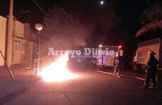 Segunda salida del año. La anterior salida de bomberos se registró en la tarde -noche de este martes 2 de enero, fue un incendio de pastizales KM 273 de autopista.