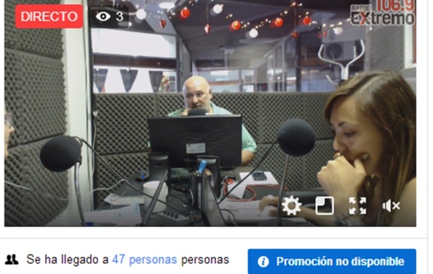 Imagen de Emisión EN VIVO de Dos & Pico por Radio Extremo 106.9