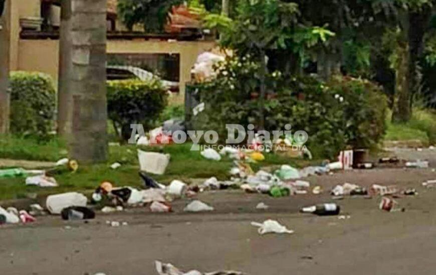 El d&iacute;a despu&eacute;s. As&iacute; qued&oacute; la cuadra tras la convocatoria que se llev&oacute; adelante el 1&deg; de enero pr&oacute;ximo pasado.