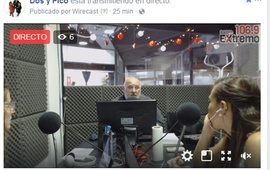 Imagen de Emisi&oacute;n EN VIVO de Dos & Pico por Radio Extremo 106.9