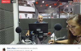Imagen de Emisión EN VIVO de Dos & Pico por Radio Extremo 106.9