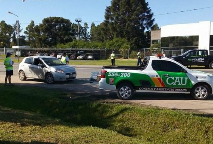 Trabajo en conjunto. El CAU interviene y colabora en los operativos. Foto: Notilagos