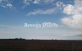 Pinta lindo. Así se presentaba el cielo en esta mañana de martes.