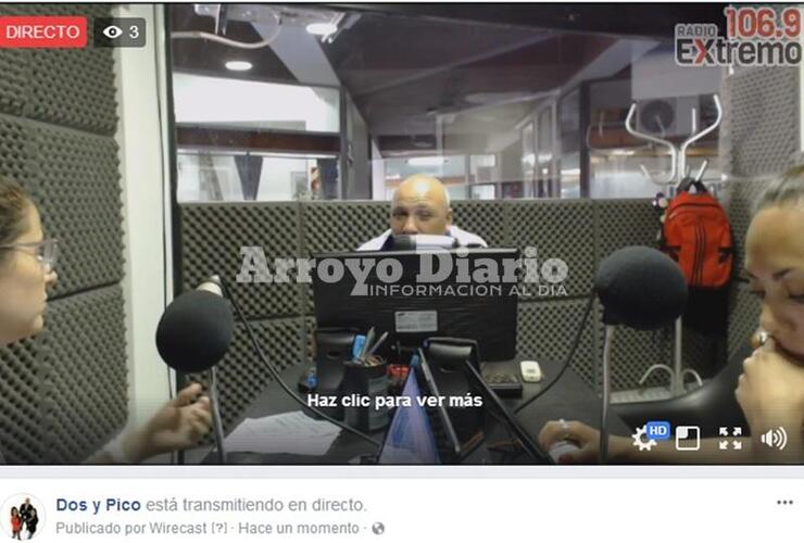 Imagen de Emisión EN VIVO de Dos & Pico por Radio Extremo 106.9