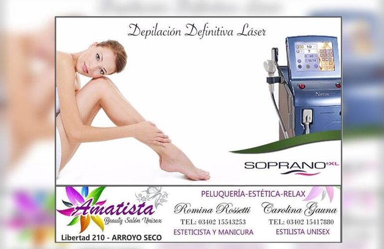 Imagen de Atención, no te pierdas esta posibilidad: Depilación Definitiva en Amatista!