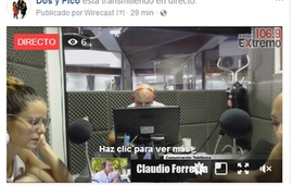 Imagen de Emisión EN VIVO de Dos & Pico por Radio Extremo 106.9