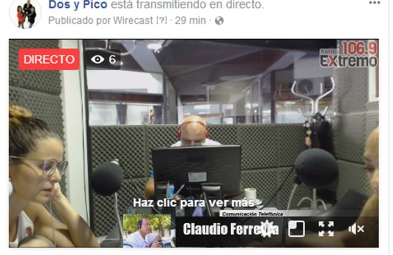 Imagen de Emisi&oacute;n EN VIVO de Dos & Pico por Radio Extremo 106.9