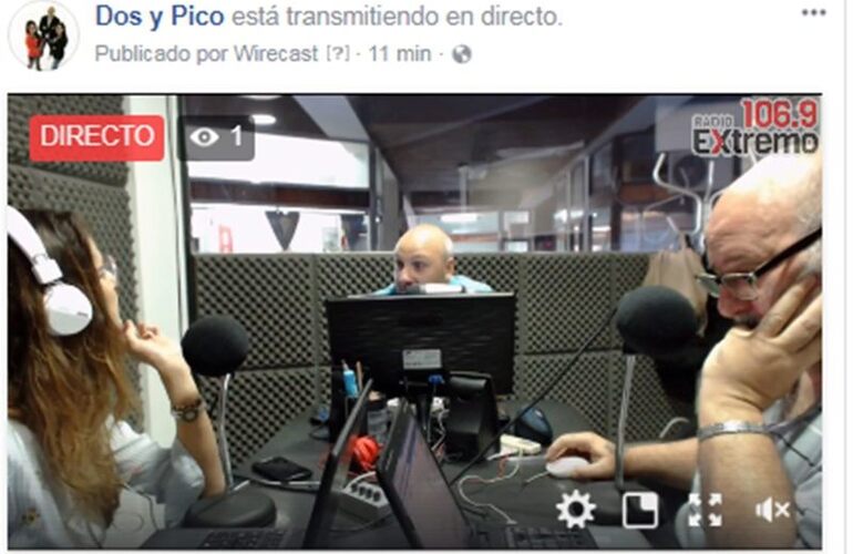 Imagen de Emisión EN VIVO y EN DIRECTO, Dos & Pico Radio Extremo 106.9