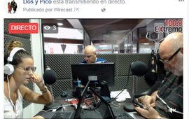 Imagen de Emisión EN VIVO y EN DIRECTO, Dos & Pico Radio Extremo 106.9
