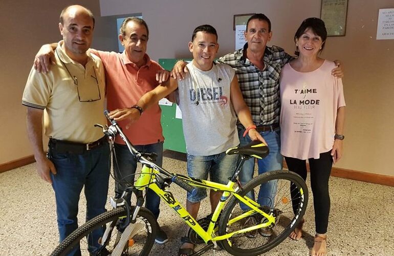 En el sindicato. La entrega se efectiviz&oacute; hoy en la sede gremial de San Nicol&aacute;s 365