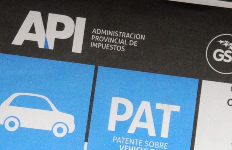 Imagen de Patente Única sobre Vehículos: Pago electrónico Año 2018