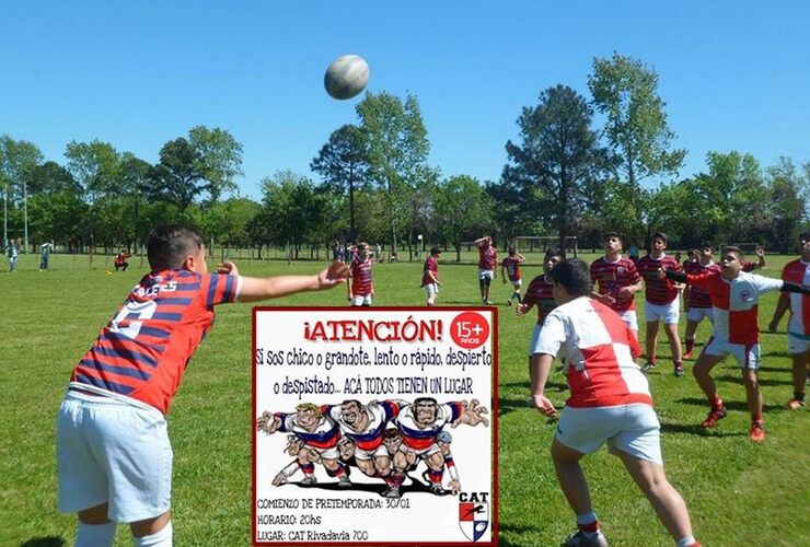 Imagen de Se viene la Pre-Temporada del Rugby en Talleres Arroyo Seco