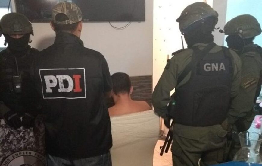 Imagen de Cayó Alan Funes, de la banda que enfrenta a los Camino