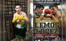 Imagen de Festival de Boxeo de TyC Sports en el Club Talleres