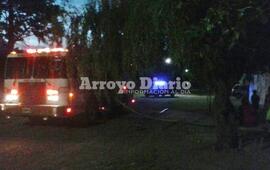 El lugar. El siniestro se registró sobre calle Urquiza al 750.