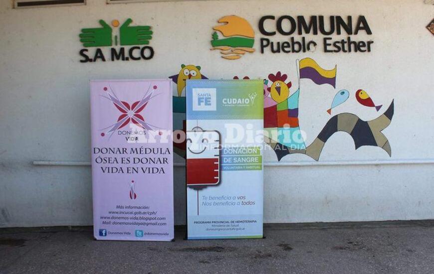 Imagen de Pueblo Esther: Jornada de Donaci&oacute;n de Sangre y M&eacute;dula &Oacute;sea