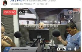 Imagen de Emisión EN VIVO de Dos & Pico por Radio Extremo 106.9