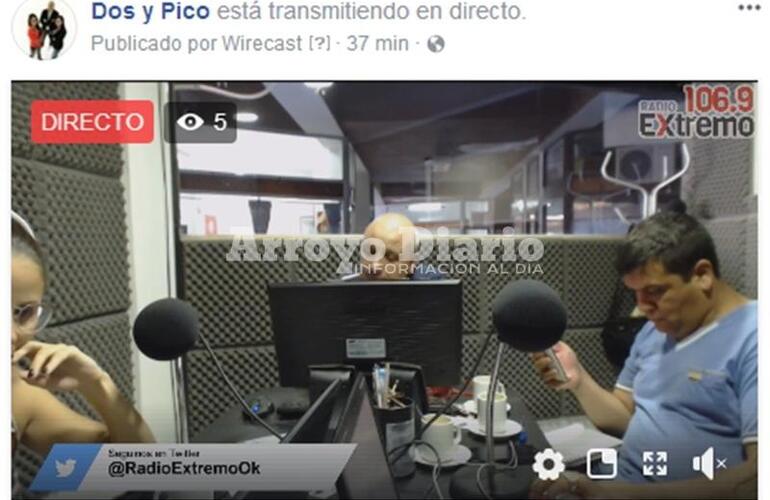 Imagen de Emisión EN VIVO de Dos & Pico por Radio Extremo 106.9