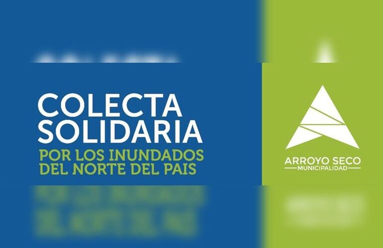 Imagen de Colecta solidaria por los inundados del norte del país