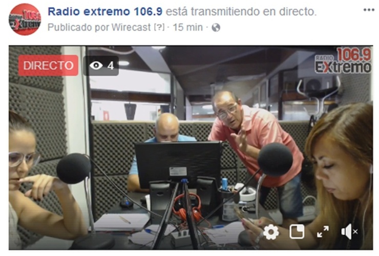 Imagen de Emisión EN VIVO de Dos & Pico por Radio Extremo 106.9