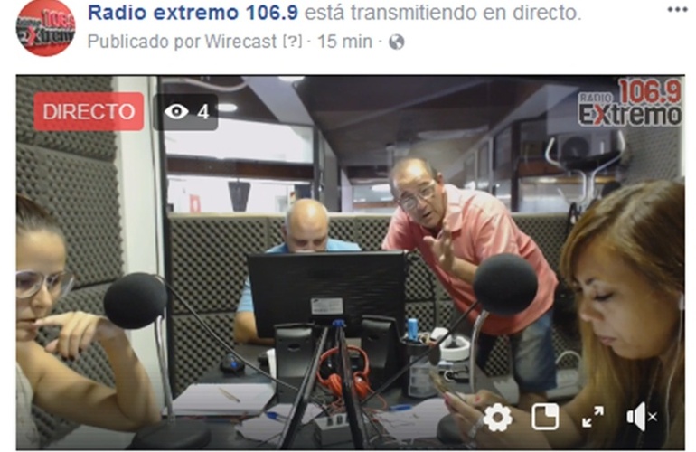 Imagen de Emisión EN VIVO de Dos & Pico por Radio Extremo 106.9