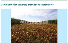 Imagen de Jornada Gestionando los sistemas productivos sustentables