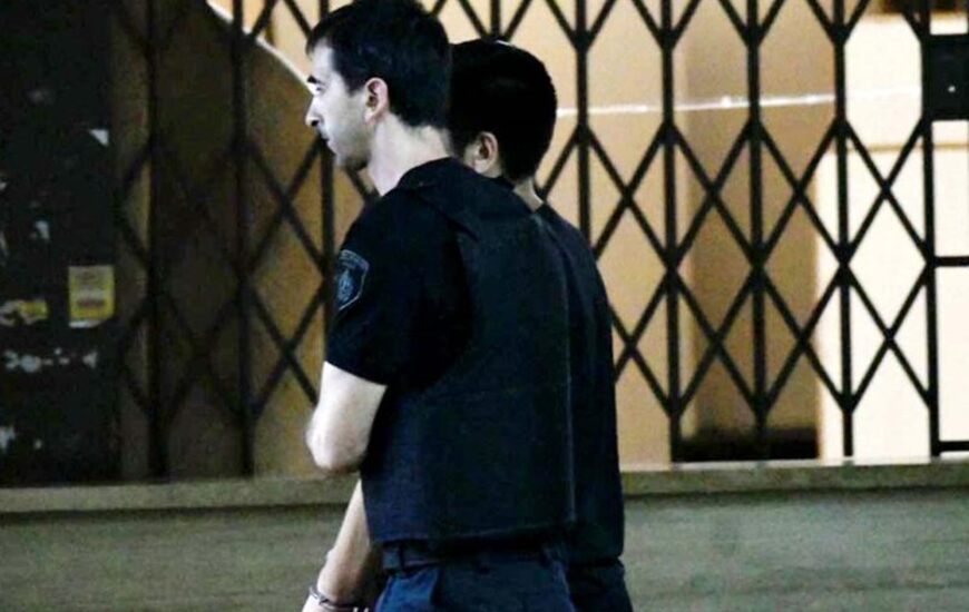 Marche preso. Lucho quedó detenido por el plazo de ley: 60 días. Foto: Juanjo García.