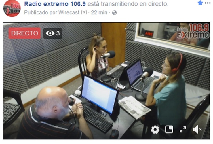 Imagen de Emisión EN VIVO de Dos & Pico por Radio Extremo 106.9