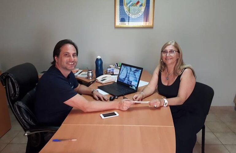 Imagen de La obra continúa en marcha y la Comuna sigue cumpliendo con su compromiso