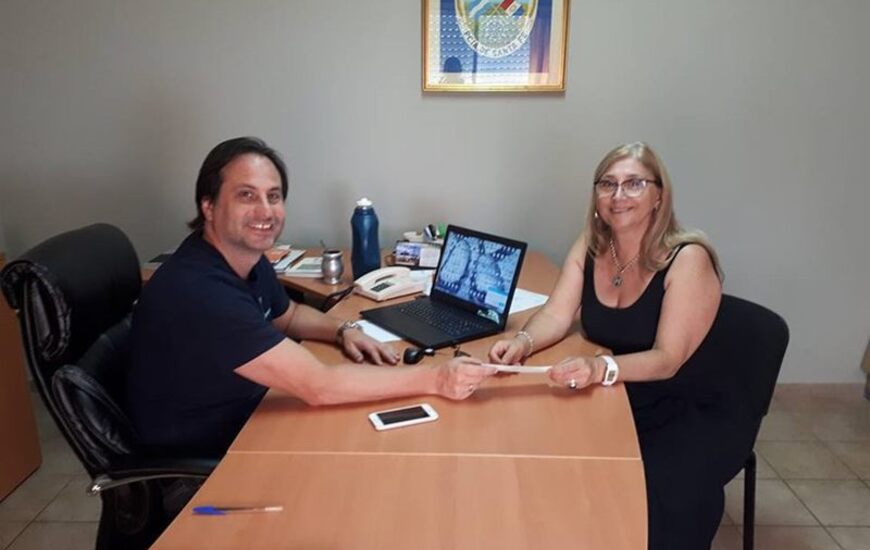 Imagen de La obra contin&uacute;a en marcha y la Comuna sigue cumpliendo con su compromiso