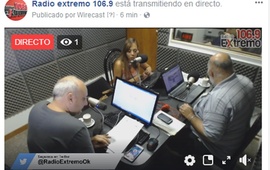 Imagen de Emisión EN VIVO de Dos & Pico por Radio Extremo 106.9