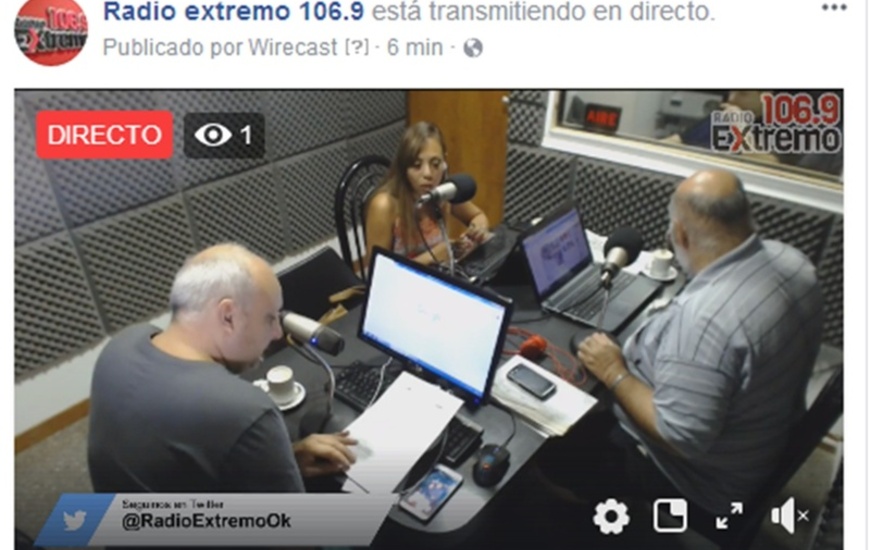 Imagen de Emisión EN VIVO de Dos & Pico por Radio Extremo 106.9