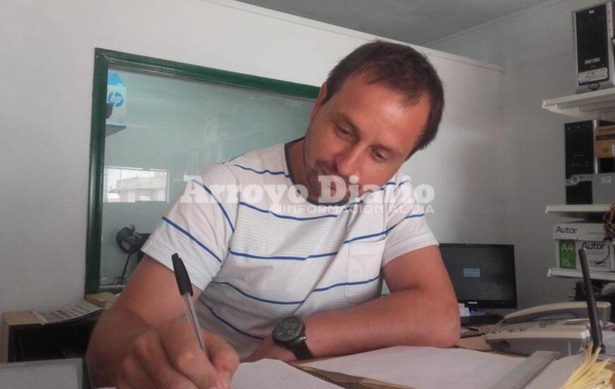 Por tres meses. Fernando Purco cont&oacute; que su contrato es por tres meses con posibilidad de ser renovado.