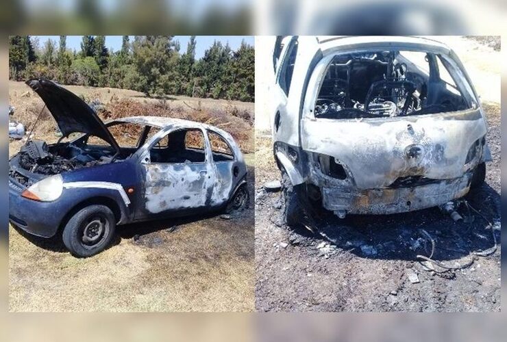 Imagen de En Pueblo Esther: Quiso coimear a la policía, prendió fuego su auto y terminó detenido