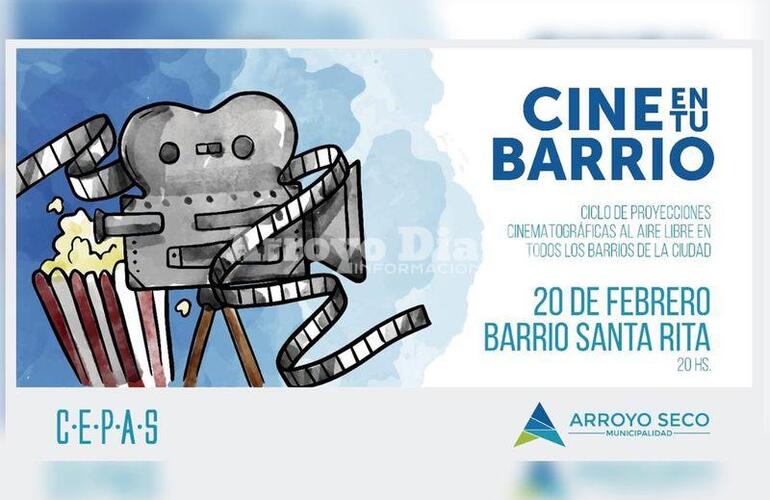 Imagen de Primera parada: Cine a la reposera en el Barrio Santa Rita