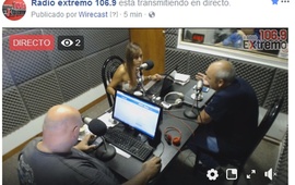 Imagen de Emisión EN VIVO de Dos & Pico por Radio Extremo 106.9